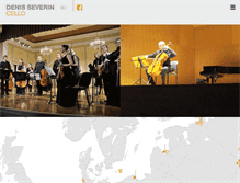 Tablet Screenshot of denisseverin.com